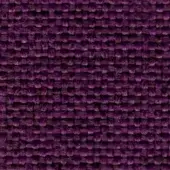Purple woven fabric texture, square knot pattern, matte finish, col. 431, dense pile, neutral background, tonal variations visible.